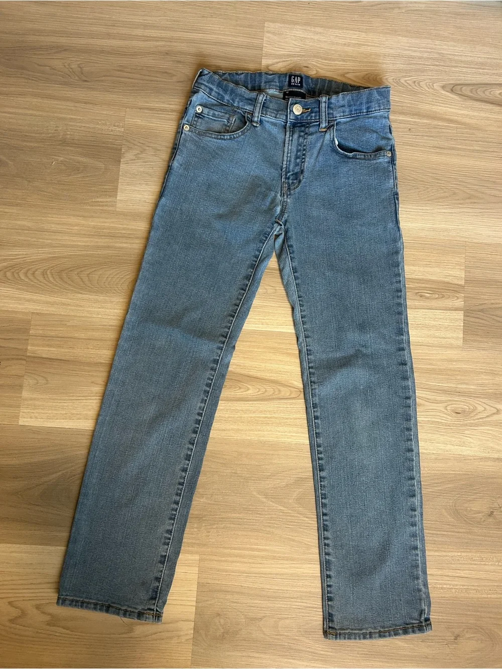 GAP youth Slim Straight Jeans - Light Blue
